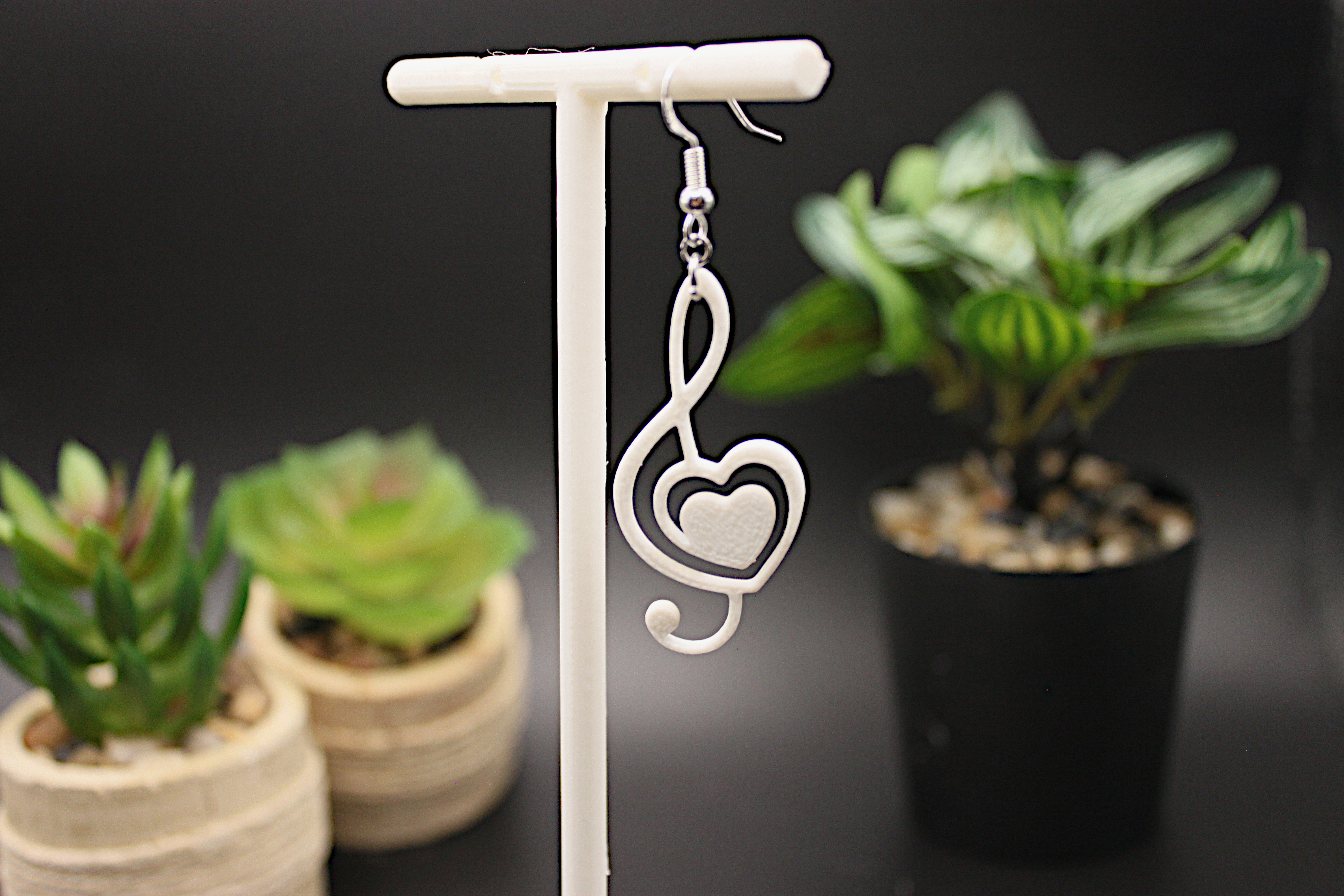 Herz Notenschlüssel – 3D-gedrucktes Produkt von Scherer 3D