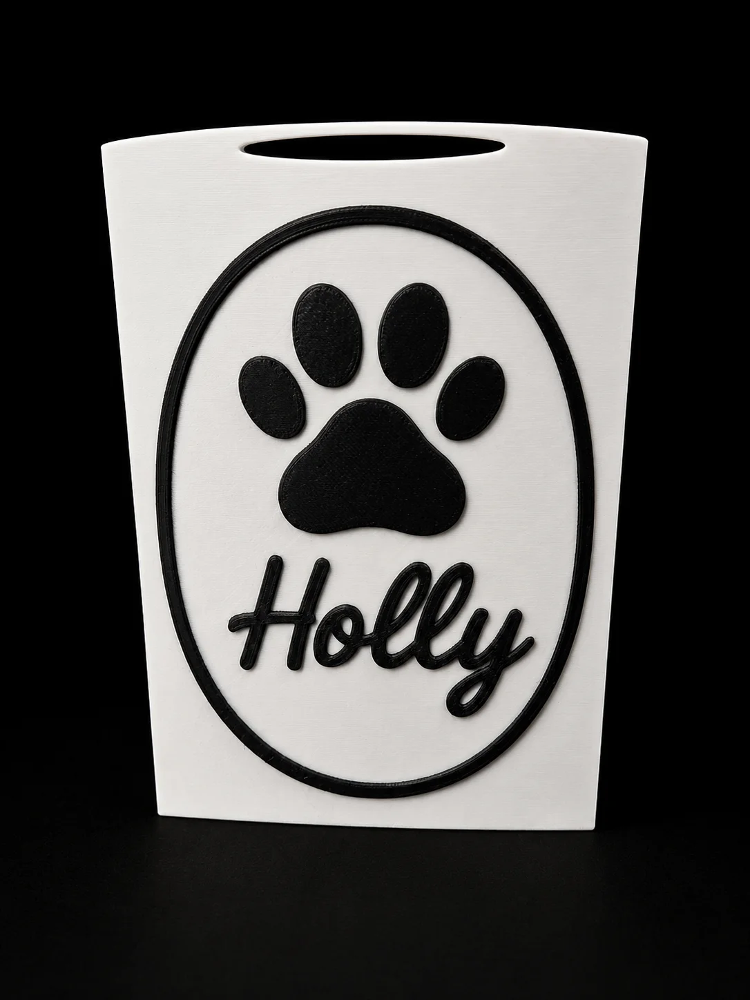 Deko Schild Haustier – 3D-Druck Produktbild von Scherer 3D