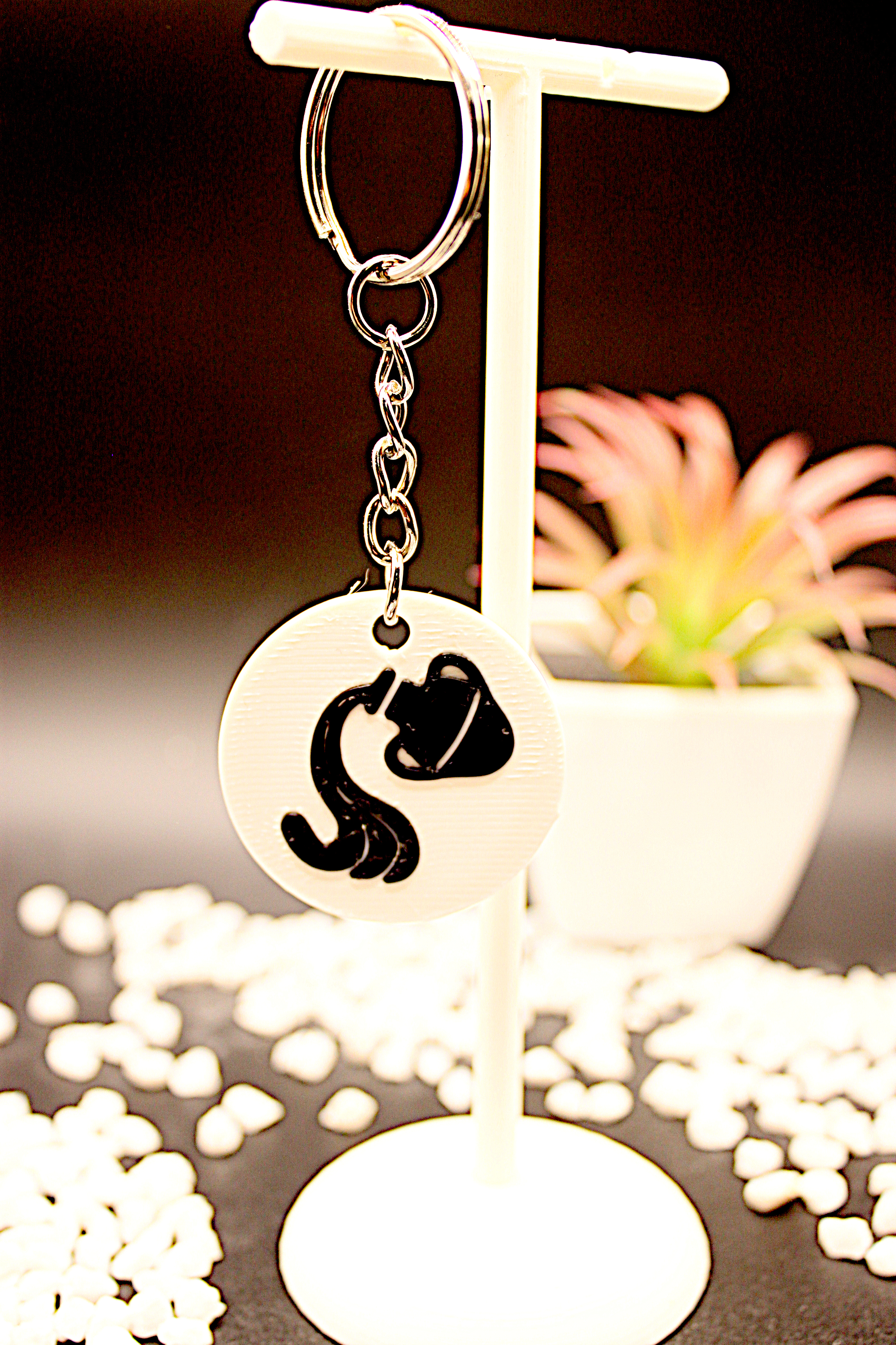 Schlüsselanhänger Wassermann – 3D-gedrucktes Produkt von Scherer 3D