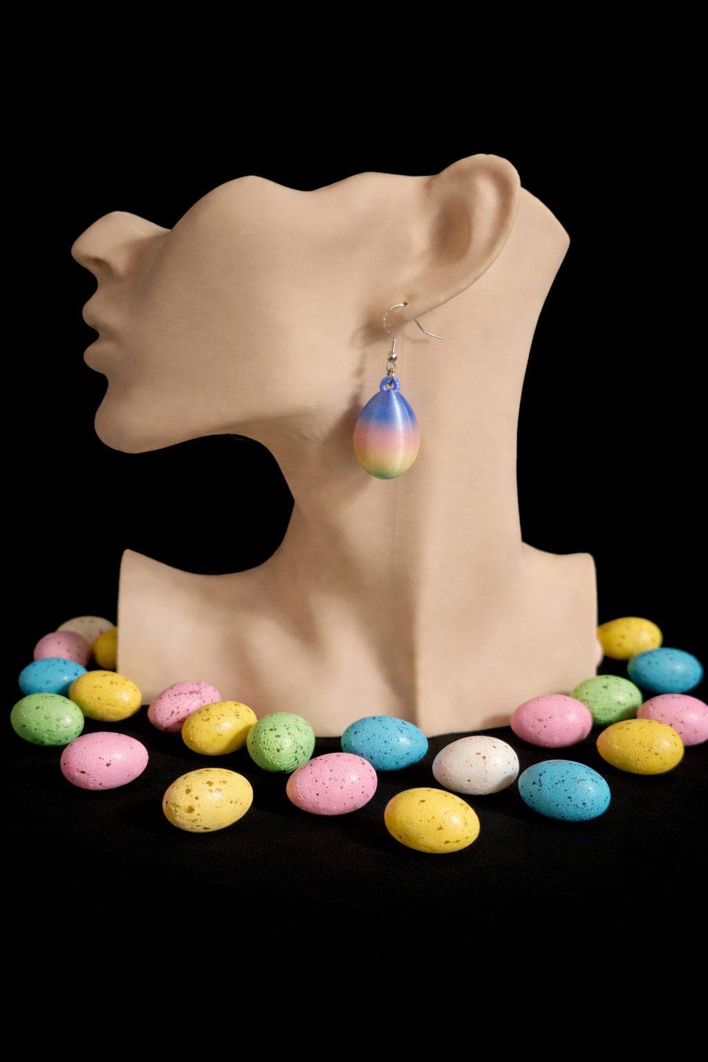 Osterei Ohrringe – 3D-Druck Produkt von Scherer 3D