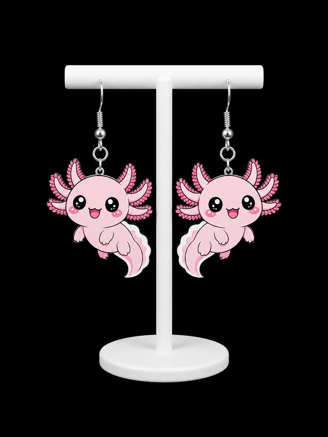 Axolotl Ohrringe – beliebtes Produkt von Scherer 3D